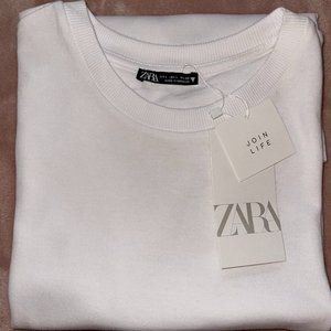 ZARA White Shirt. Women's Shirt. 100% cotton.